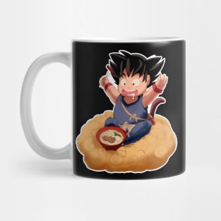 Kid Goku and the Flying Nimbus Mug